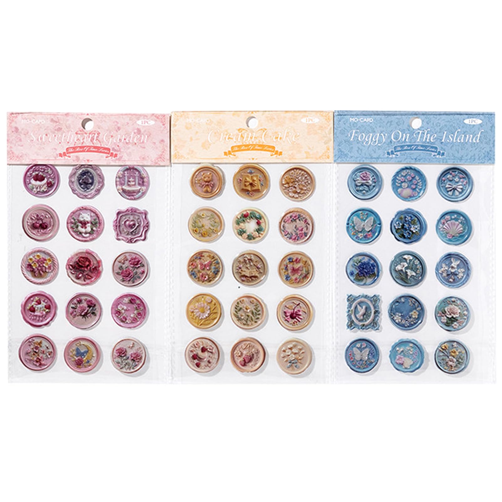 Amazon.co.jp: WIICOYK シーリングワックス風 シール ステッカーセット